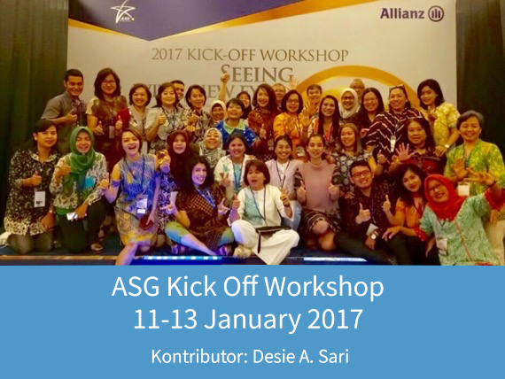 ASG Kick Off Workshop 11-13 January 2017