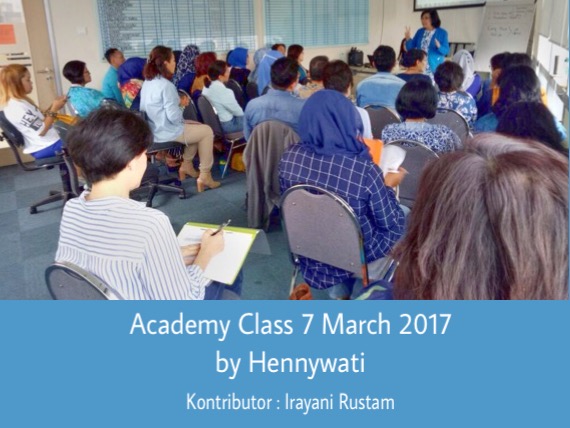 Academy Class 7 March 2017 by Hennywati
