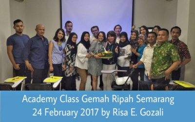 Academy Class Gemah Ripah Semarang 24 February 2017 by Icha Risa E. Gozali