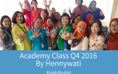 Academy Class Q4 2016 oleh Hennywati