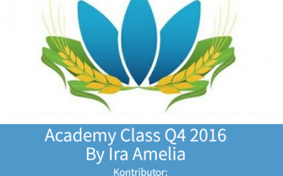 Academy Class Q4 2016 oleh Ira Amelia