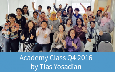 Academy Class Q4 2016 oleh Yosa