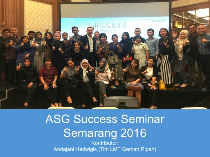ASG Success Seminar Semarang
