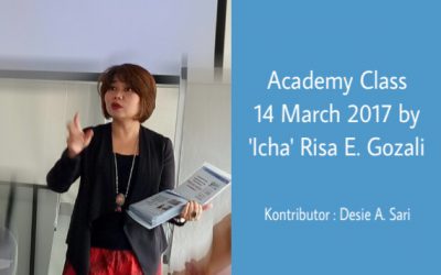 Academy Class 14 March 2017 by 'Icha' Risa E. Gozali