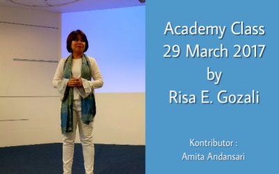 Academy Class 29 March 2017 by Risa E. Gozali