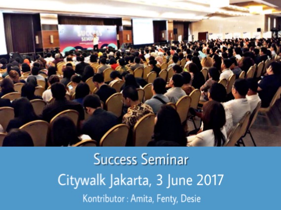 Success Seminar 3 June 2017