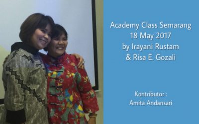 Academy Class Semarang 18 May 2017