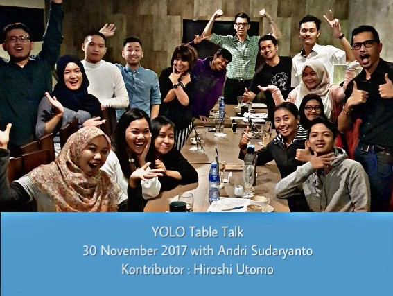 YOLO Table Talk 30 November 2017