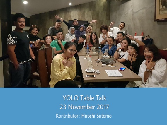 YOLO Table Talk November 2017